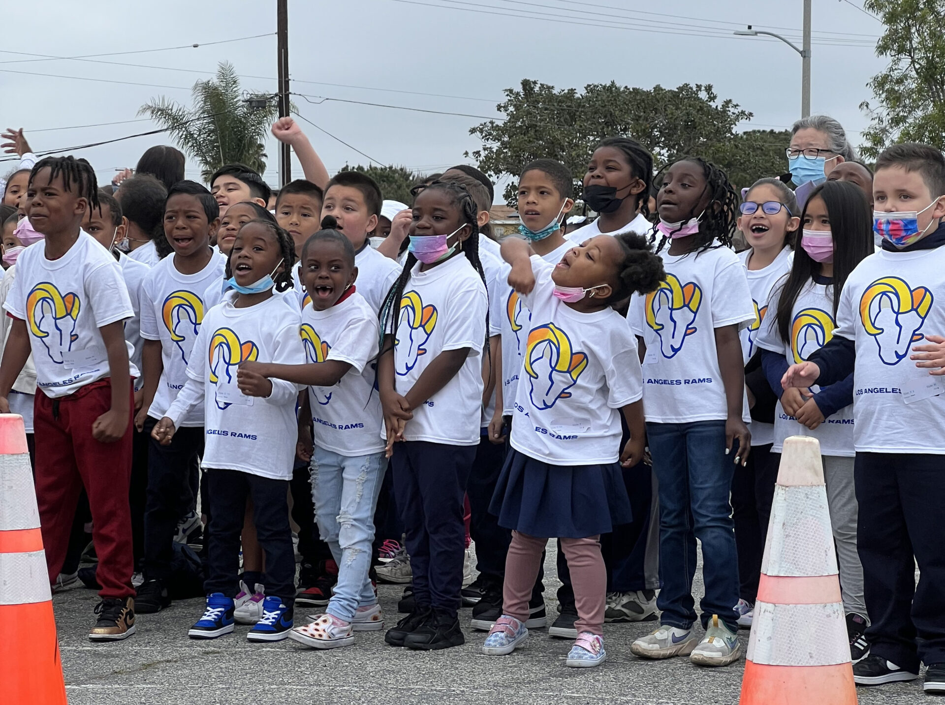 LA Rams wear customized cleats for Thursday night game, support Inglewood  schools - ABC7 Los Angeles