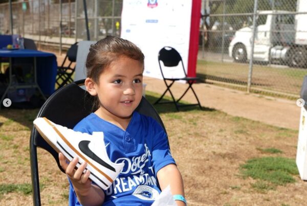 New Nikes for kids at two Dodgers Days